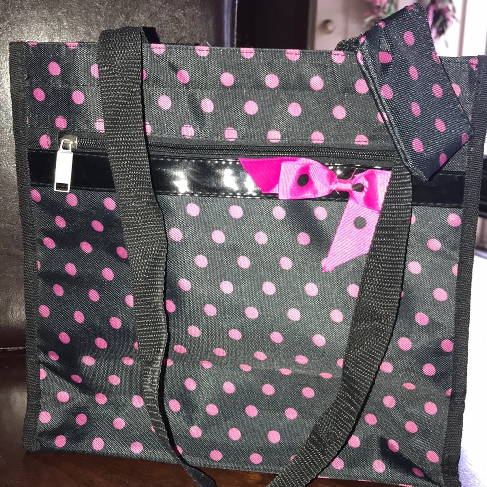 Polka dot Tote bag